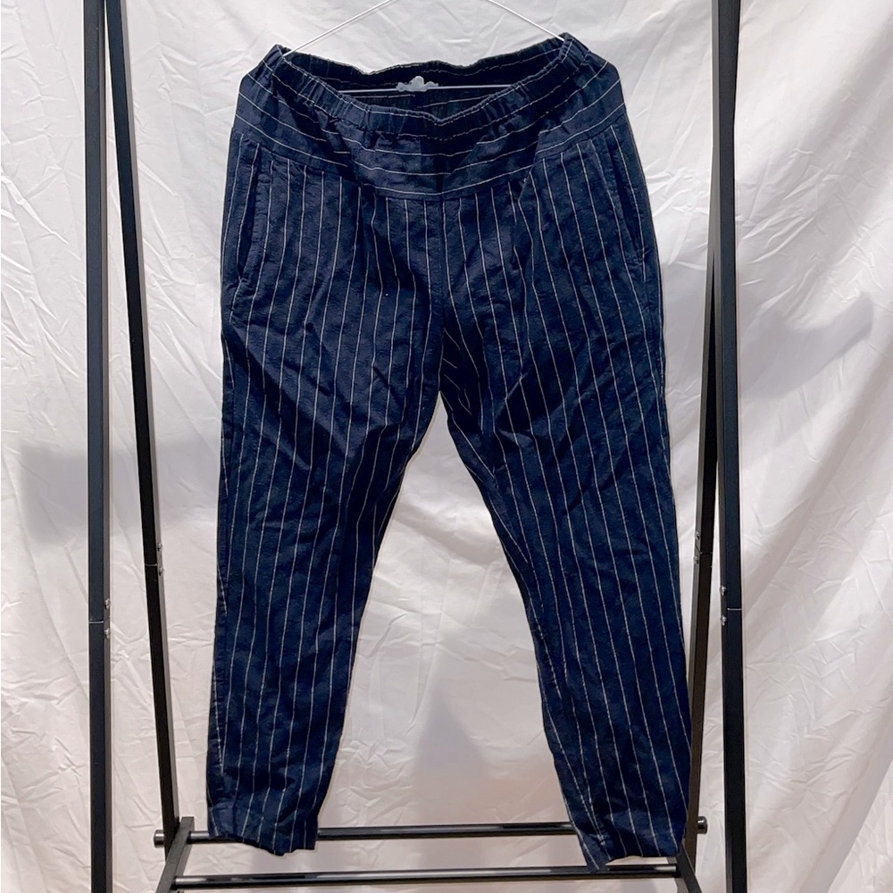 Comfy striped blue navy pants